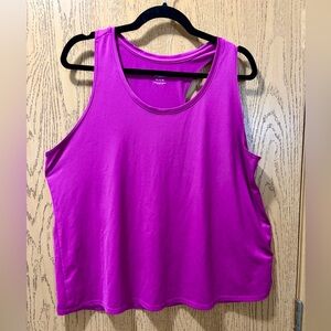 Athletic Works Women's Vibrant Purple Tank Top